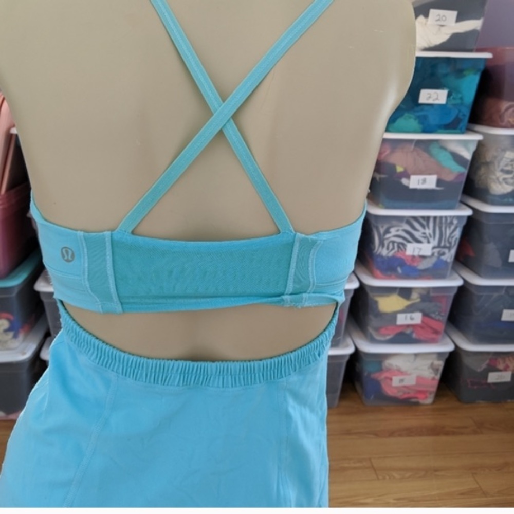 Purple lululemon sports tank size 4
